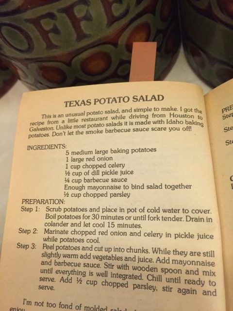 Robert Quarry’s Texas Potato Salad | Silver Screen Suppers